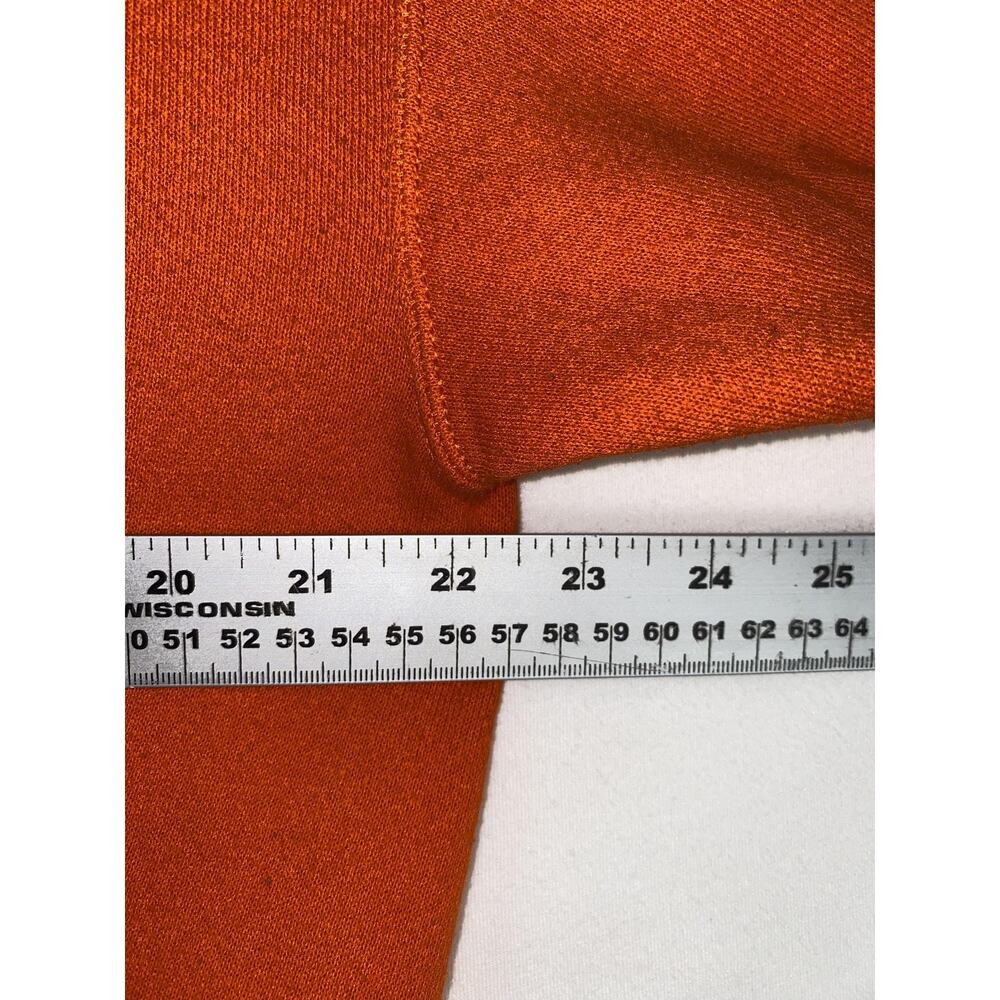 Florida Gators Sweatshirt Mens Large Orange NCAA Football MJ Soffe Crewneck - Picture 6 of 7